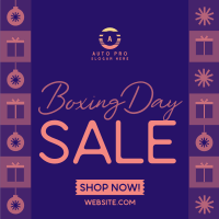 Boxing Day Promo Instagram Post Image Preview