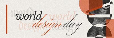 Contemporary Abstract Design Day Twitter header (cover) Image Preview