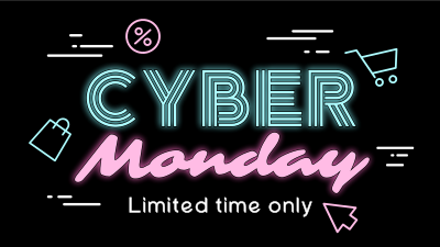 Dazzling Cyber Sale Facebook event cover Image Preview