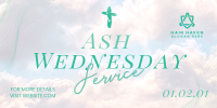 Cloudy Ash Wednesday  Twitter post Image Preview