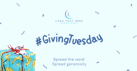 Quirky Giving Tuesday Facebook ad Image Preview