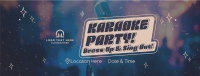 Karaoke Party Star Facebook Cover Design