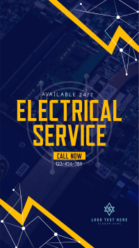Quality Electrical Services YouTube Short Design