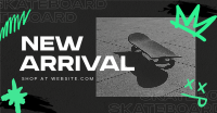 Urban Skateboard Shop Facebook Ad Design