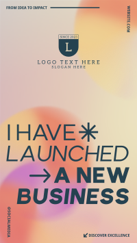 New Business Launch Gradient Instagram reel Image Preview