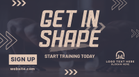 Fitness Training Animation Image Preview
