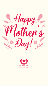 Mother's Abloom Love Instagram Story Design