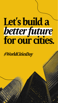 World Cities Day TikTok Video Image Preview