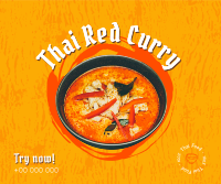 Thai Red Curry Facebook post Image Preview