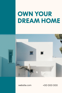 Dream Home Pinterest Pin Design