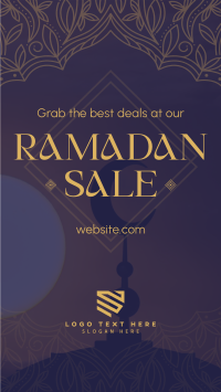 Biggest Ramadan Sale YouTube Short Design