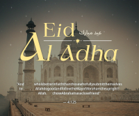 Eid Al Adha Quran Quote Facebook post Image Preview