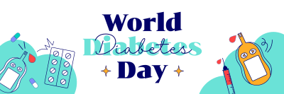 Diabetes Detection Twitter header (cover) Image Preview