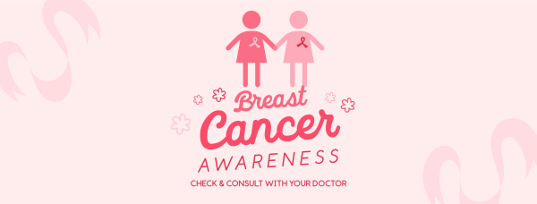 Breast Cancer Awareness Facebook Cover Design Image Preview