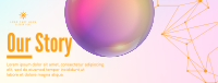 Glossy Ball Connection Facebook cover Image Preview