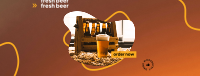 Fresh Beer Order Now Facebook Cover Design