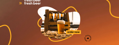 Fresh Beer Order Now Facebook cover Image Preview