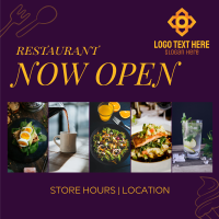 Restaurant Open Instagram Post | BrandCrowd Instagram Post Maker ...