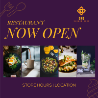 Restaurant Open Instagram post Image Preview