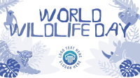 Rustic World Wildlife Day Facebook Event Cover Design