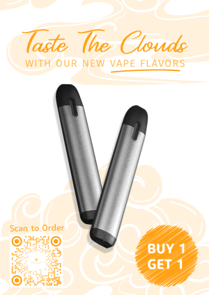 Vape Clouds Flyer Image Preview