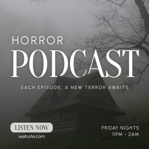 Horror Podcast Instagram post Image Preview