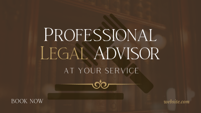 Legal Advisor At Your Service Facebook Event Cover Image Preview