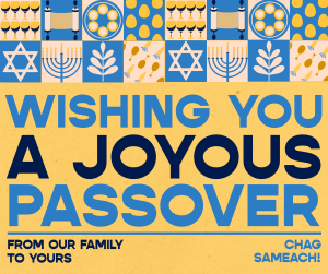 Abstract Geometric Passover Facebook post Image Preview