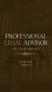 Legal Advisor At Your Service YouTube short Image Preview