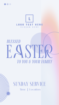 Easter Sunday Service Facebook story Image Preview