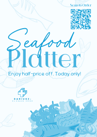 Seafood Platter Sale Flyer Image Preview