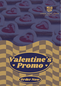 Retro Valentines Promo Poster Image Preview