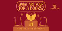 Your Top 3 Books Twitter post Image Preview