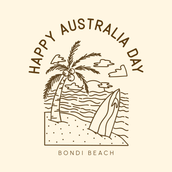 Bondi Beach Instagram post | BrandCrowd Instagram post Maker