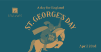 Happy St. George's Day Facebook Ad Image Preview