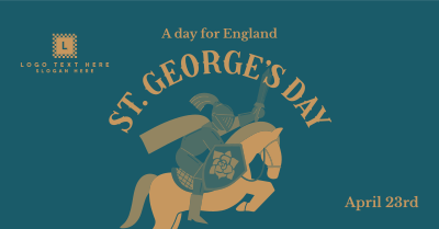 Happy St. George's Day Facebook ad Image Preview