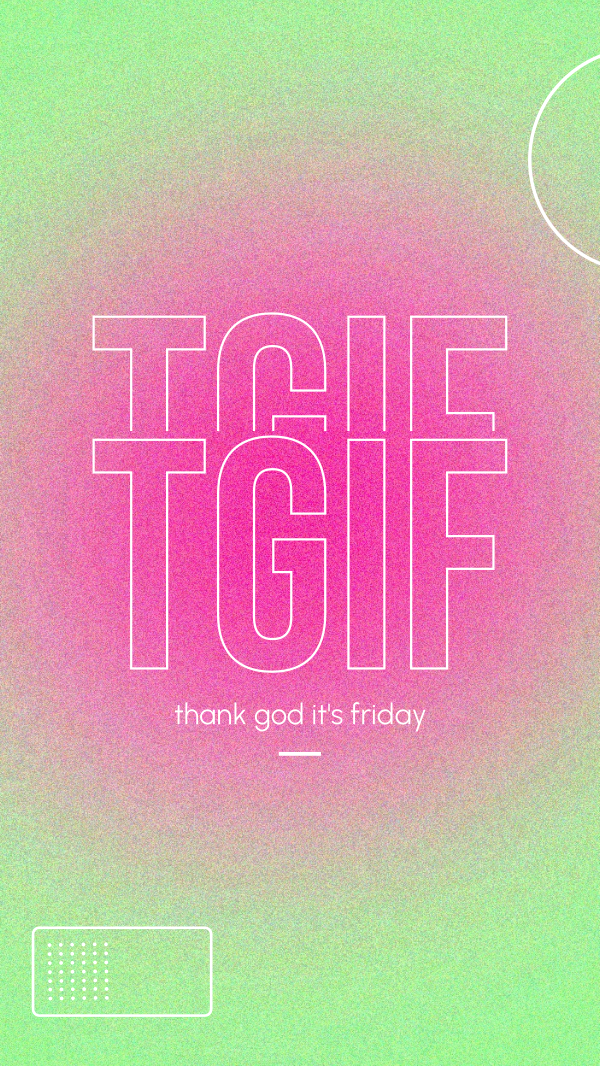 Thanks God  It's Friday Instagram Story Design Image Preview