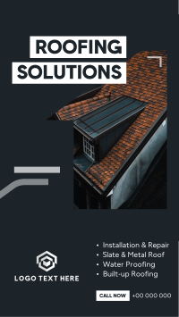 Roofing Solutions Instagram story Image Preview