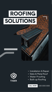 Roofing Solutions Instagram story Image Preview