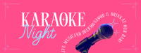 Karaoke Bar Facebook Cover Image Preview