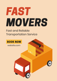 Fast Movers Service Poster Image Preview