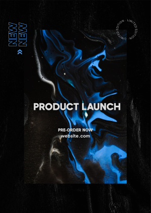 Product Launch Poster Image Preview