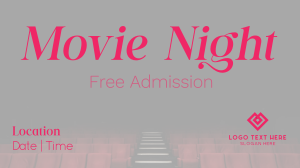 Movie Night Cinema Video Image Preview