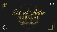Blessed Eid ul-Adha Animation Image Preview
