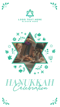 Hanukkah Family Instagram Story Design