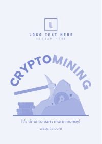 Crypto Investment Flyer Design