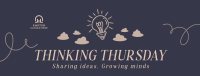 Thinking Thursday Ideas Facebook cover Image Preview