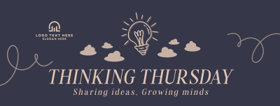 Thinking Thursday Ideas Facebook cover Image Preview