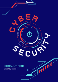 Cyber Security Poster Image Preview