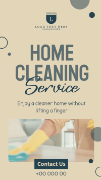 Cleaning Done Right Instagram Story Design